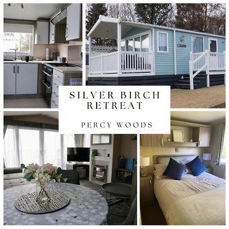 Silver Birch Retreat - Percy Woods Country Retreat With 18 Hole Free Golf Alnwick Extérieur photo
